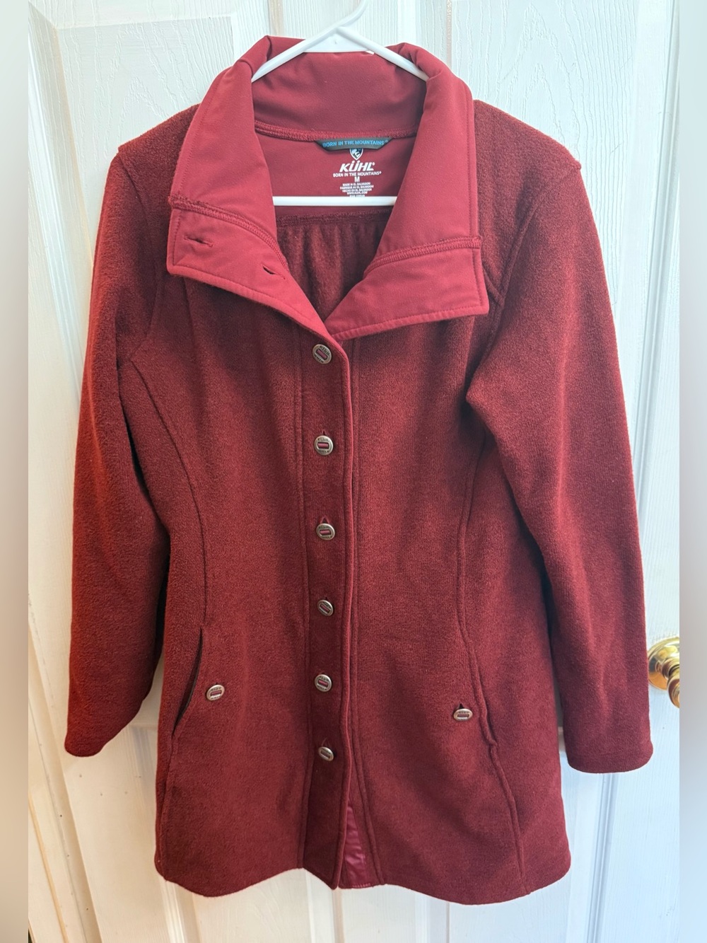 KUHL Savina Jacket Fleece Red Jacket Size Medium - Picture 2 of 15